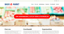 Desktop Screenshot of basisemarkt.nl